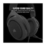 Corsair Hs50 Pro Wired On Ear Headphones with Mic - Image 3