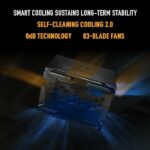 ASUS TUF Gaming F15 – AI Powered Gaming Laptop, Intel Core i5-11400H 11th Gen, 15.6-inch (39.62 cm) FHD 144Hz, (8GB/512GB SSD/4GB NVIDIA RTX 2050/Win 11/ RGB Backlit/Black/2.30 kg),FX506HF-HN024W - Image 2