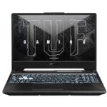 ASUS TUF Gaming A15, 15.6-inch (39.62 cms) FHD 144Hz, AMD Ryzen 5 4600H, 4GB NVIDIA GeForce GTX 1650, Gaming Laptop (8GB/512GB SSD/90WHrs Battery/Windows 11/Black/2.3 Kg), FA506IHRB-HN079W