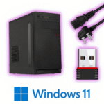 Zebronics i5 6th Gen Desktop, 16GB RAM, 1TB SSD, Nvidia GT710 2GB GPU, Windows 11 Pro, Free USB WiFi Dongle