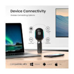 Portronics Dash 2 Wireless Bluetooth Karaoke Mic with 10W Speaker - Image 2