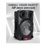 Zoook Rocker Thunder XXL Duet 70W Bluetooth Party Speaker with Dual Wireless Mic/USB - Image 3