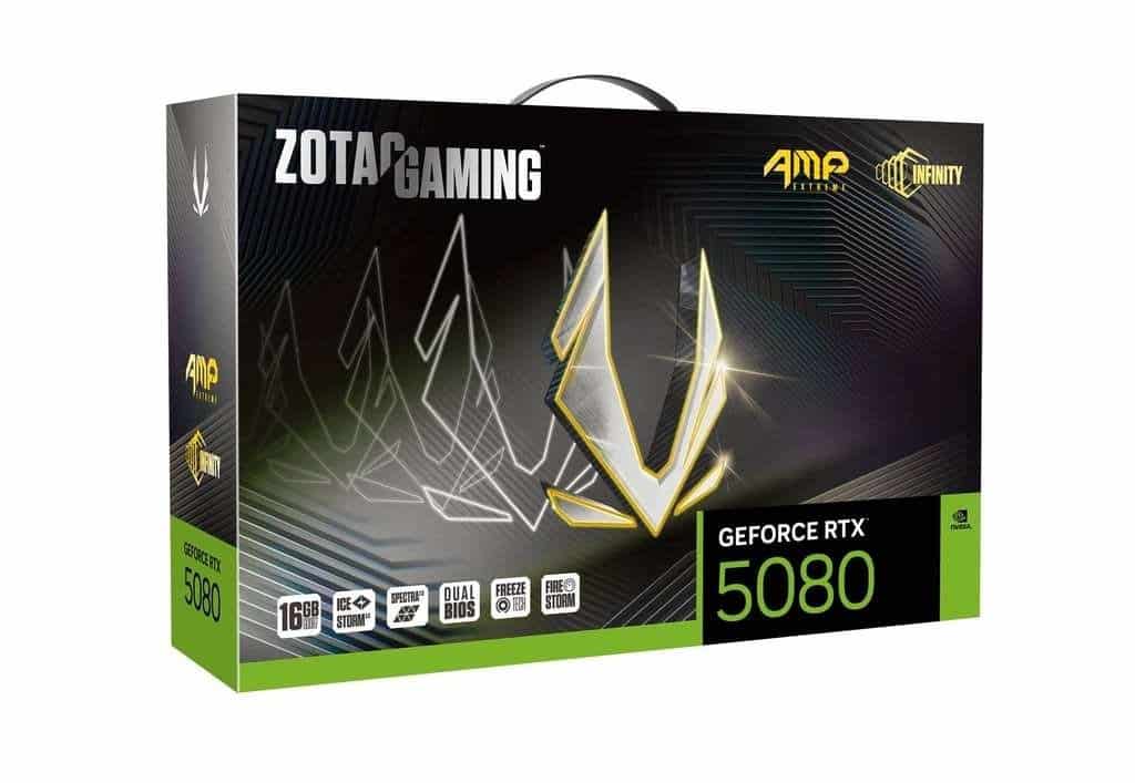 z7.jpg Zotac Gaming GeForce RTX 5080 AMP Extreme Infinity Graphics card - Image 1