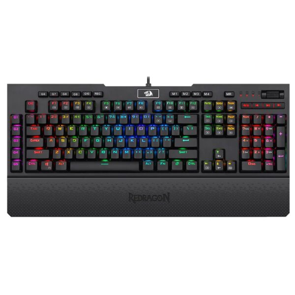 Redragon K586 Brahma RGB Mechanical Gaming Keyboard with Blue Switches