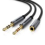 UGREEN 20899 3.5MM F/M TO 2 MALE AUDIO CABLE