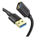 UGREEN 90722 USB-A MALE TO USB-A FEMALE EXTENSION CABLE 5M