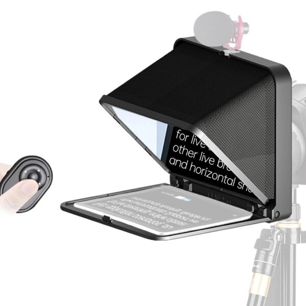 LENSGO TC7 Teleprompter for iPad Tablet Smartphone DSLR Camera