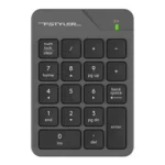 A4Tech Fstyler FGK21C 2.4G Wireless Rechargeable Numeric Keypad – Grey