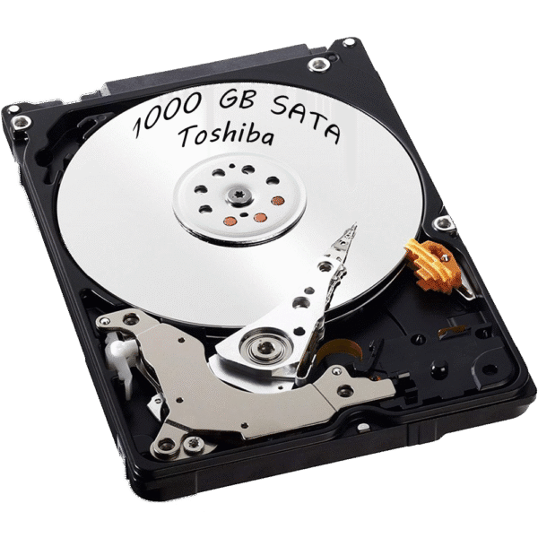 1000 GB Toshiba SATA HDD (W/O Warranty)