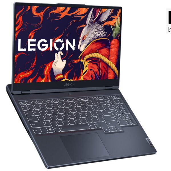 Lenovo Legion 5 Gaming Laptop | AMD Ryzen 7 7735HS Processor | 16GB DDR5 RAM | GDDR6 Nvidia RTX 4060 8GB dedicated | 512GB PCIe NVMe M.2 SSD | 16" (2560x1600) WQXGA | RGB Backlit KB | Storm Grey