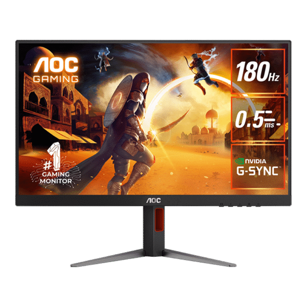 27” AOC Q27G4 3-Sided Frameless Ergonomic Gaming LED Monitor