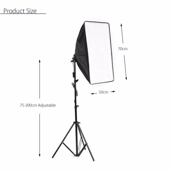 LIFE ES-470 4 Bulb Holder Light Set 50X70 SOFT BOX