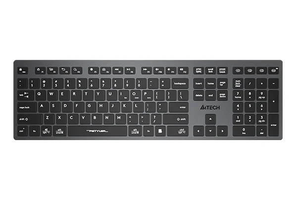 A4tech Fstyler FBX50C Dual Mode Bluetooth / 2.4G Wireless Rechargeable Keyboard
