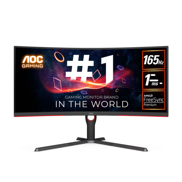 34” AOC CU34G3S Curved Frameless Gaming Monitor