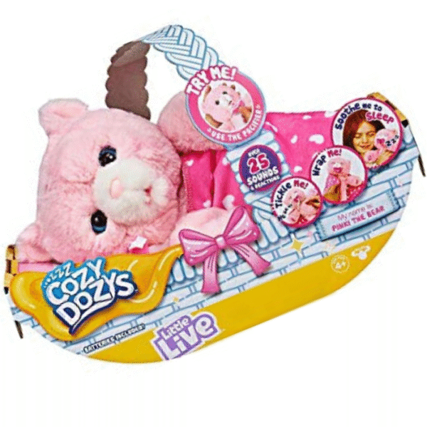 Little Live Pets Cozy Dozy Pinki The Bear
