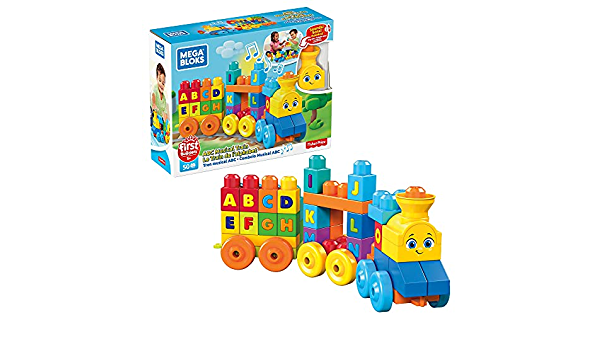 Mega Bloks First Builders ABC Musical Train
