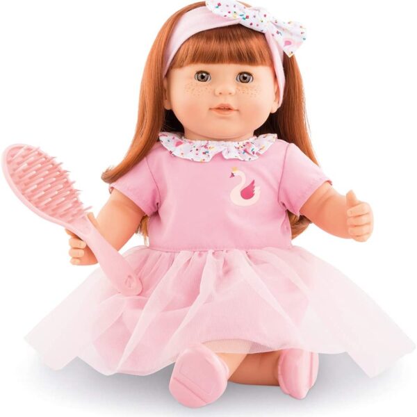 Corolle – Ambre 14’’ Doll with Brush for Real Hair Play