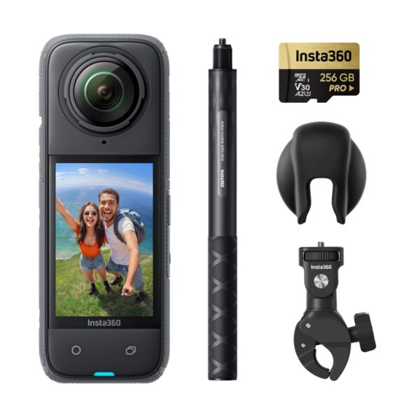 Insta360 X4 360 8K Camera Motorcycle Kit