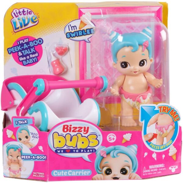 Little Live Bizzy Bubs Peek-A-Boo Baby Swirlee