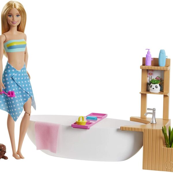 ​Barbie Fizzy Bath Doll & Playset Blonde
