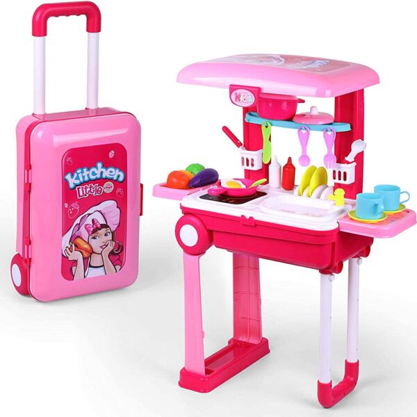 Pretend Play Kitchen Playset for Girls
