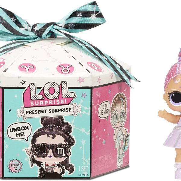LOL Surprise Series 2 Glitter Star Sign Doll with 8 Surprises