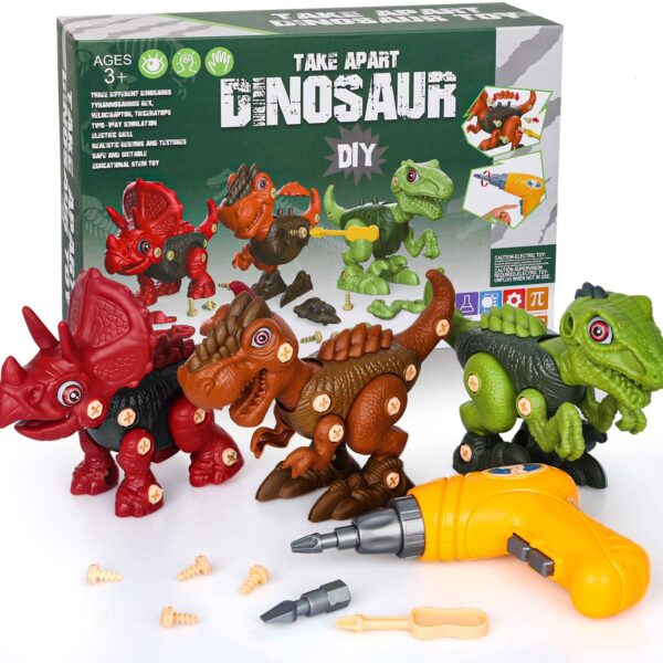 Sanlebi Take Apart Dinosaur Toys for Boys