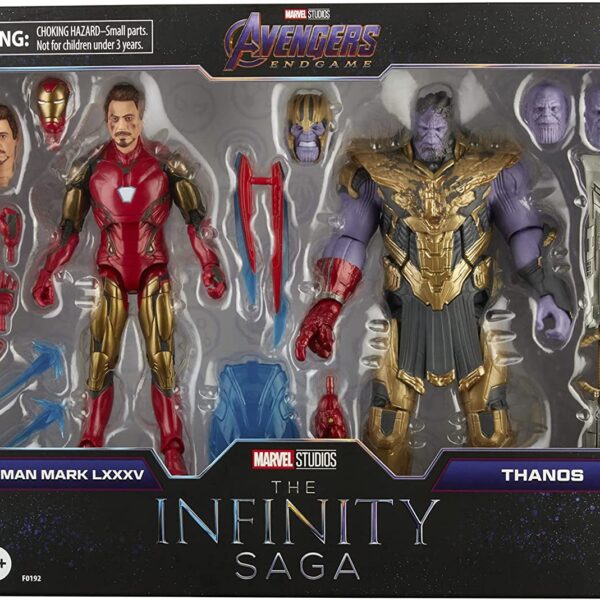 Marvel Action Figure Iron Man Mark 85 vs. Thanos