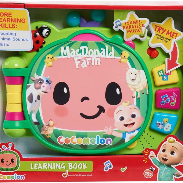 Just Play CoComelon Learning Book Interactive Toy
