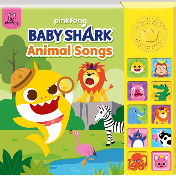Pinkfong Baby Shark Animal Songs Sound Book