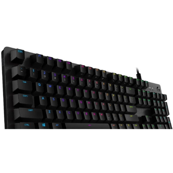 Logitech G512 Lightsync RGB Mechanical Gaming Keyboard – Carbon – English layout – Linear : 920-008762