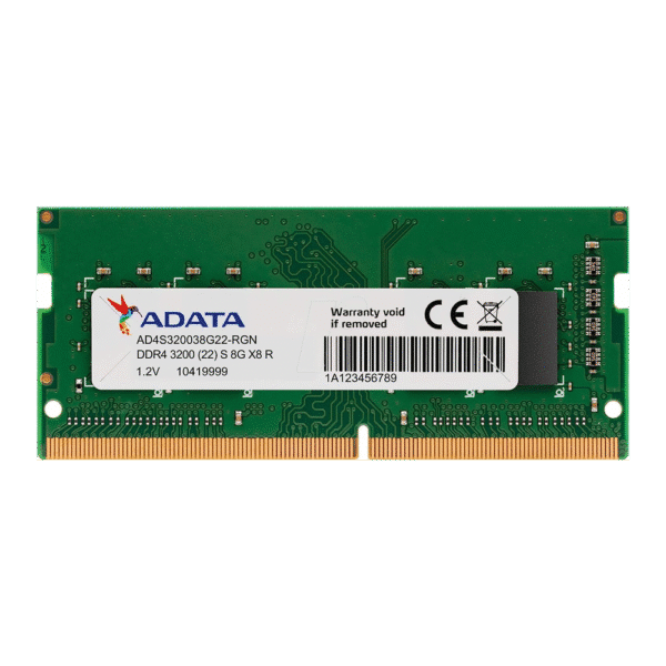 8 GB DDR4, 3200MHz Laptop RAM, ADATA