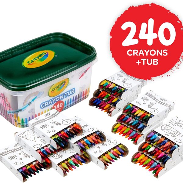 Crayola 240 Crayons Bulk Crayon Set 2 of Each Color