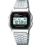 Casio General Vintage Silver Digital Watch – A159W-N1DF