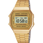 Casio General Vintage Gold Digital Watch – A168WG-9WDF