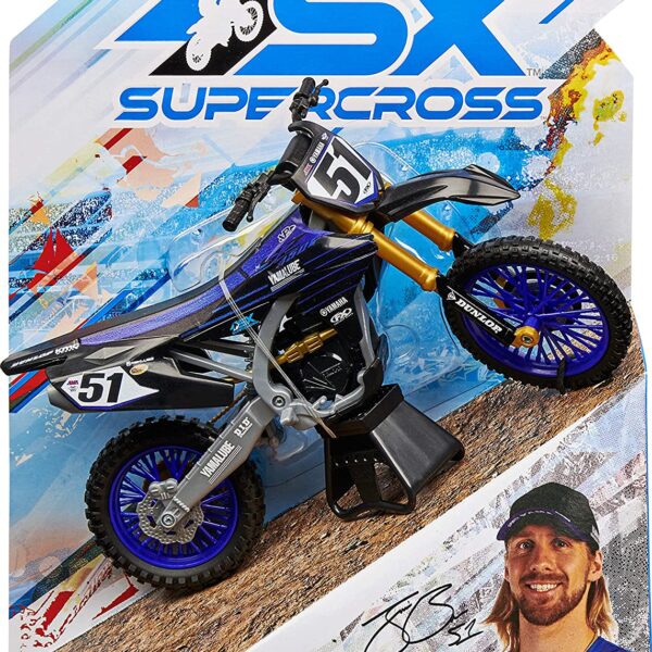 Supercross Authentic Justin Barcia 1:10 Scale Die-Cast Motorcycle