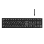 A4Tech FBX55C Bluetooth and 2.4G Wireless Keyboard – Black