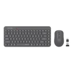 A4Tech FG3200 QuietKey Wireless Compact Keyboard & Mouse Combo | Grey