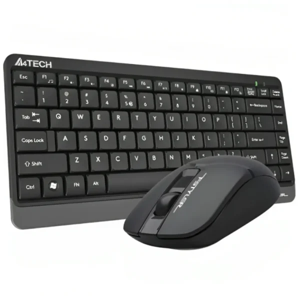 A4Tech Fstyler FG1112s 2.4G Power-Saving Compact Desktop Set | Black