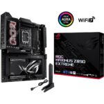 ASUS ROG MAXIMUS Z890 EXTREME Intel® Z890 LGA 1851 E-ATX Motherboard, Advanced AI PC-ready, 24+2+1+2 stages, DDR5, WiFi7, 2.5G/10G LAN, PCIe® 5.0 M.2, Thunderbolt™ 5, USB Type-C®, AI OC, 5” LCD Screen