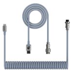 ATTACK SHARK  C01 Coiled Cable Gray