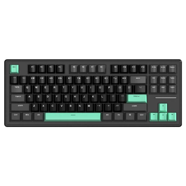 ATTACK SHARK M87 75% Wireless Mechanical Keyboard – Black Green