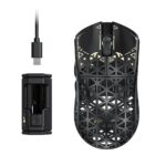 ATTACK SHARK R5 Ultra Carbon Fiber Wireless 8K PAW3950MAX Gaming Mouse Black