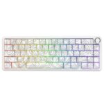 ATTACK SHARK X65PRO HE Wireless Rapid Trigger Keyboard Magnetic Switch – White