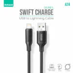 Amaze A24 Swift Series USB to Lightning Cable 2.4A -1m