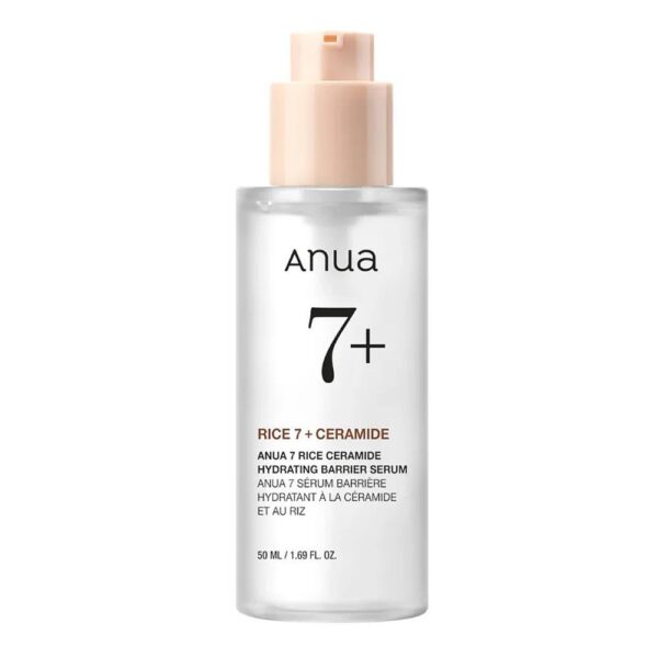Anua 7+ Rice Ceramide Hydrating Barrier Serum – 50ml