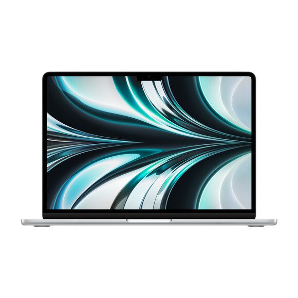 Apple MacBook Air MLXY3 M2 Chip 8-core CPU 8GB 256GB SSD 13.6″ IPS Retina LED Display With Backlit Magic Keyboard Touch-ID And Force Touch TrackPad Silver