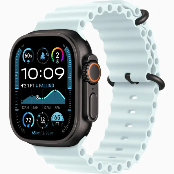 Apple Watch Ultra 2 GPS + CELLULAR 49MM Black Titanium Case with Ocean Band