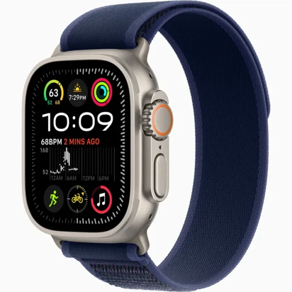 Apple Watch Ultra 2 GPS + CELLULAR 49MM Natural Titanium Case with Trail Loop