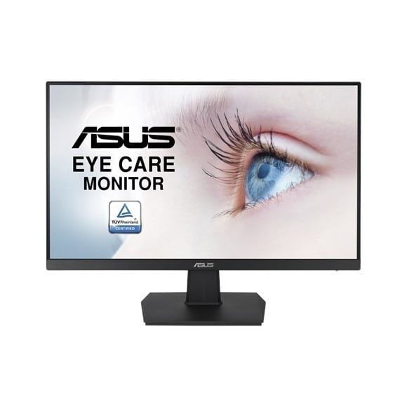 ASUS VA24EHE Eye Care Monitor – 23.8 inch, Full HD, IPS, Frameless, 75Hz, Adaptive-Sync/FreeSync™, Low Blue Light, Flicker Free, Wall Mountable (Used)